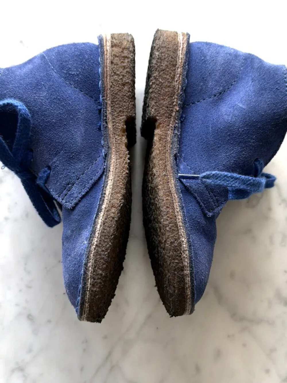 Crewcuts Baby Suede Shoes Size 7 - Picture 3 of 7